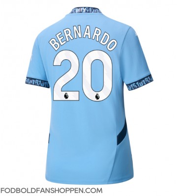 Manchester City Bernardo Silva #20 Hjemmebanetrøje Dame 2024-25 Kortærmet